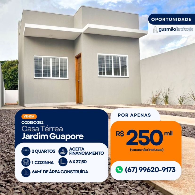 Casa à venda no Jardim Guaporé
